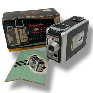 Vintage‎ Kodak Brownie Movie Camera 8 mm Video Recorder